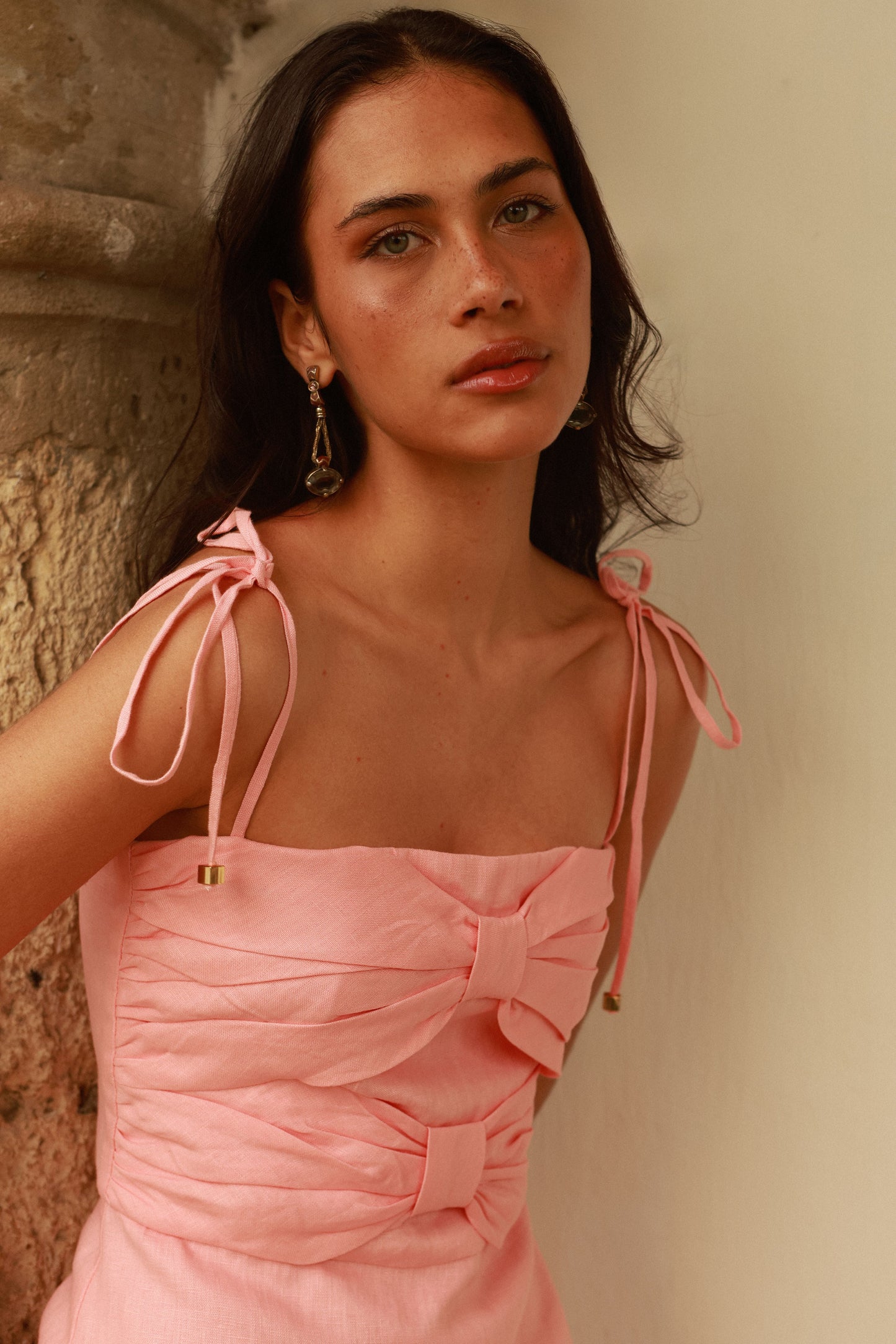 Vestido Jasmine Rosa Chiclete