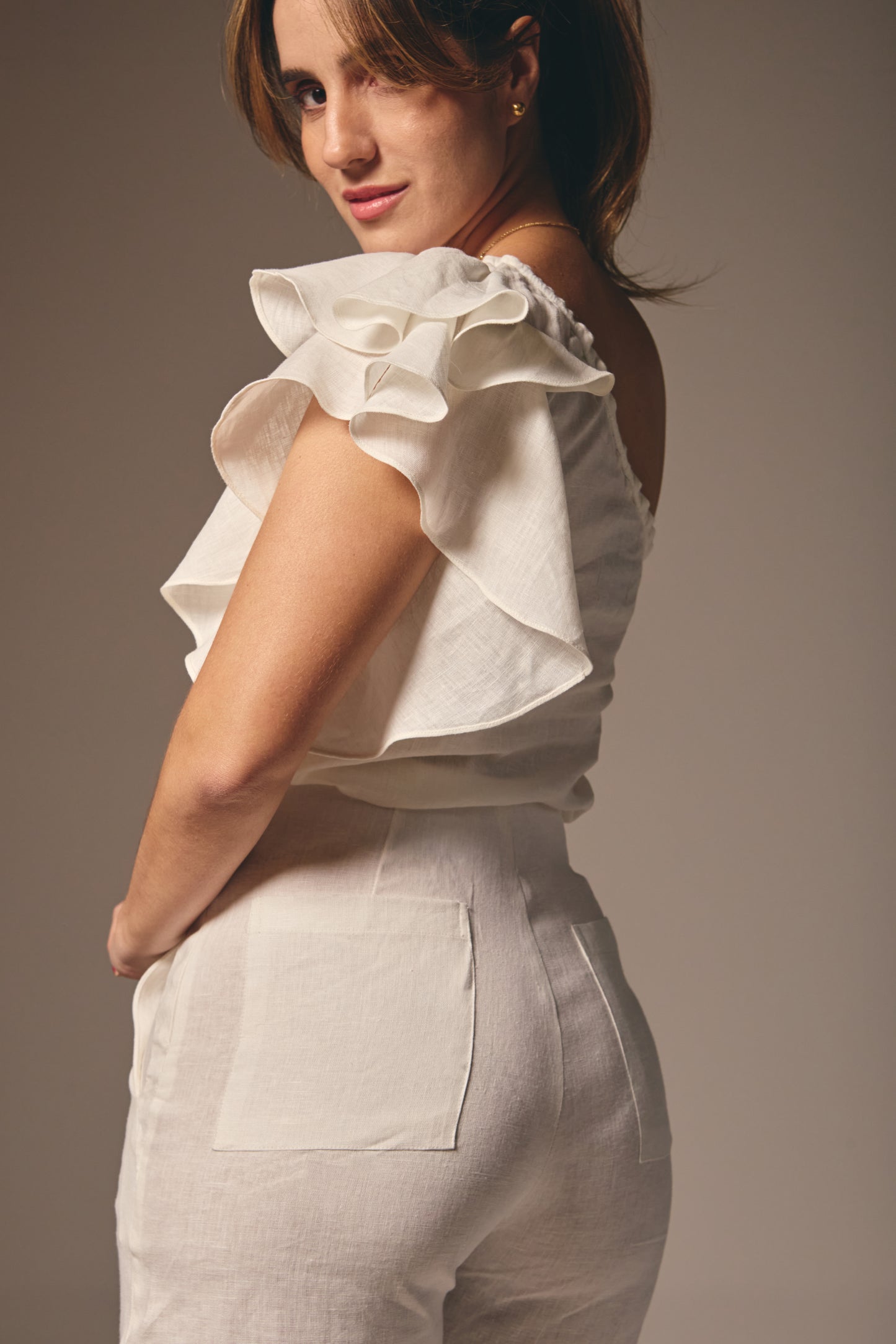 Blusa Brickel Off White