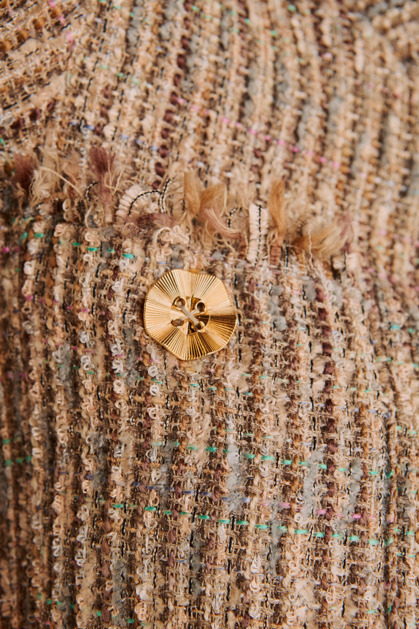 Vestido Bia Tweed Cinza