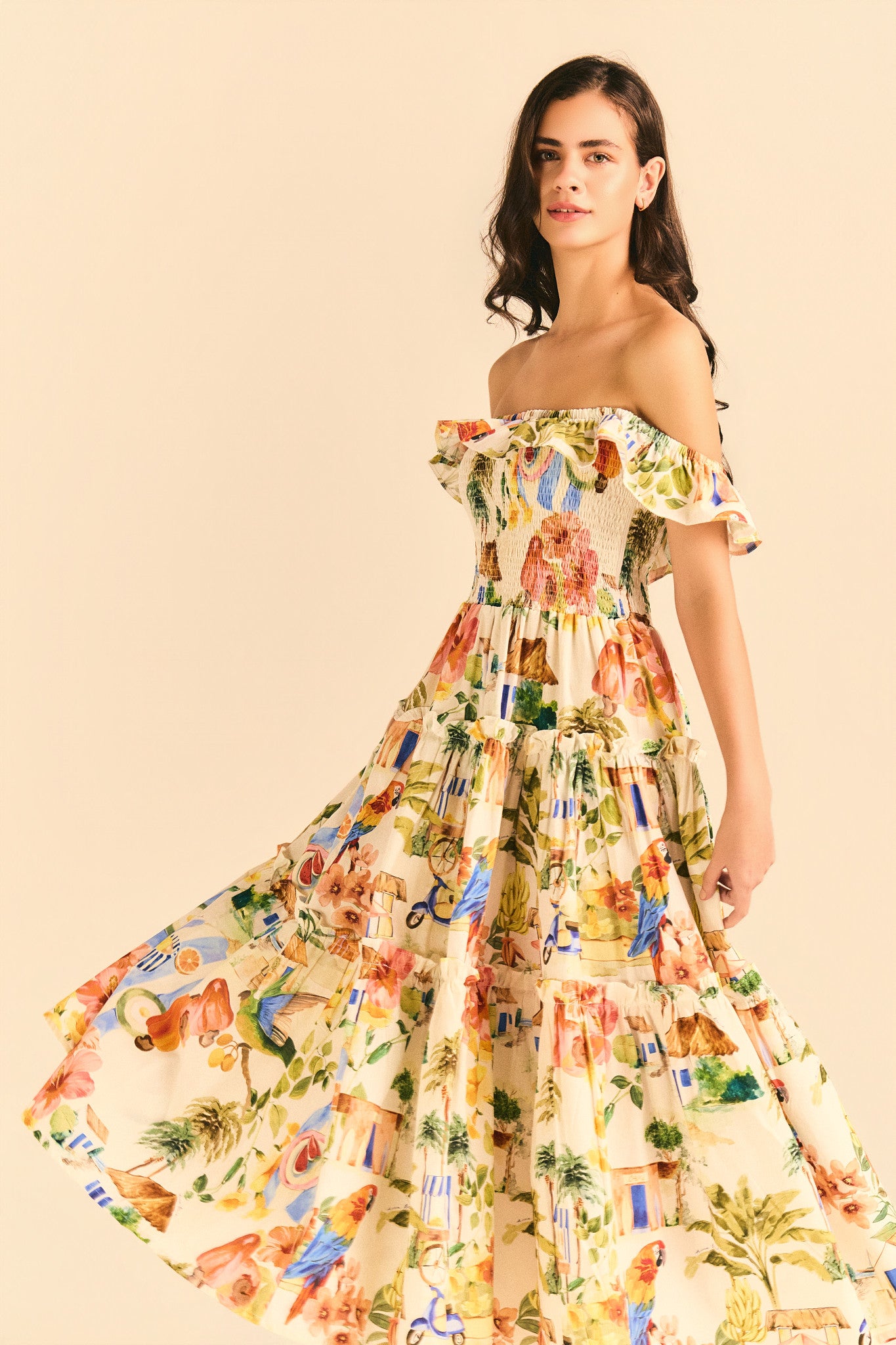 Vestido Dominique Istambul Algodão