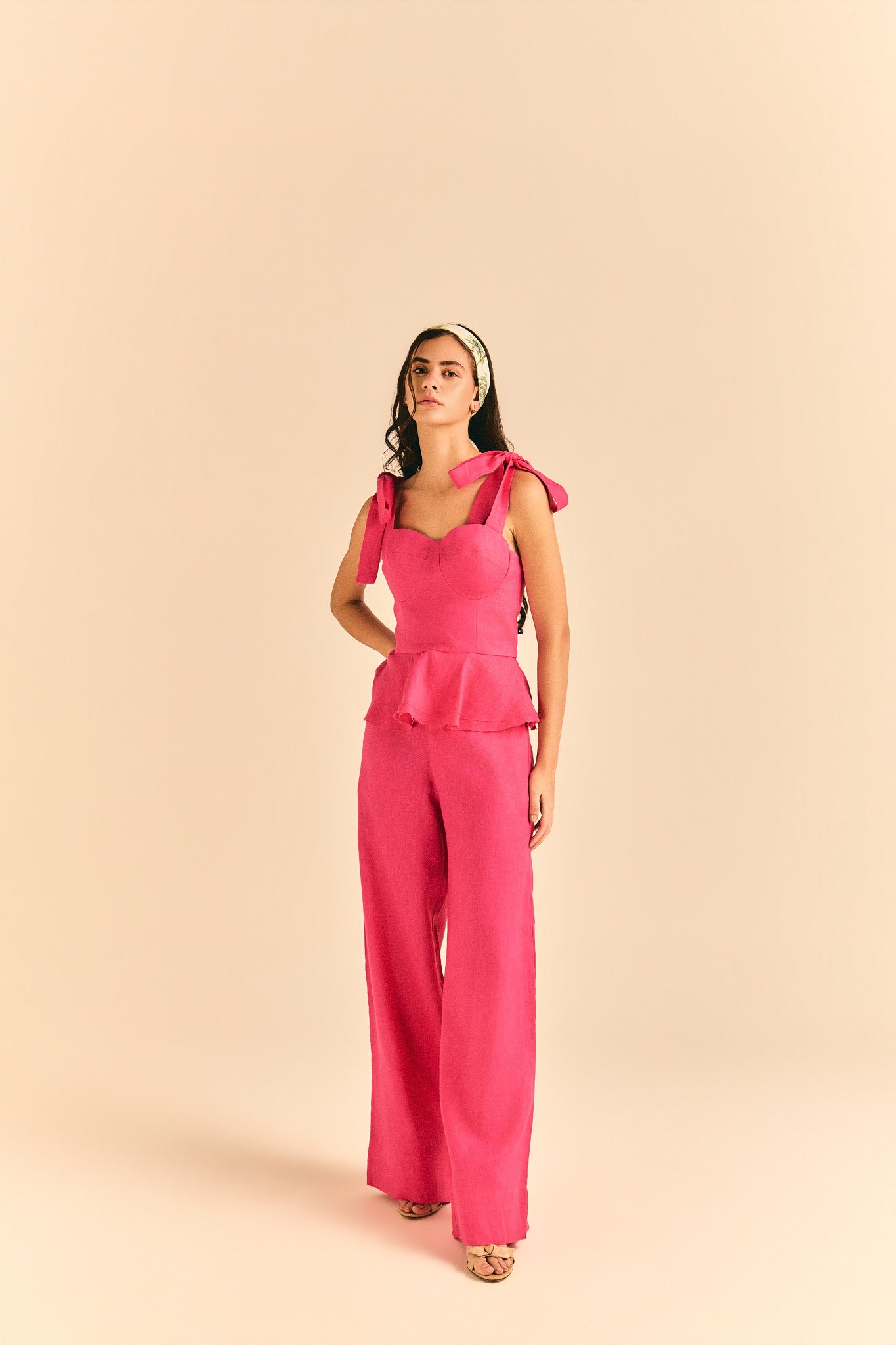 Top Winnie Linho Pink