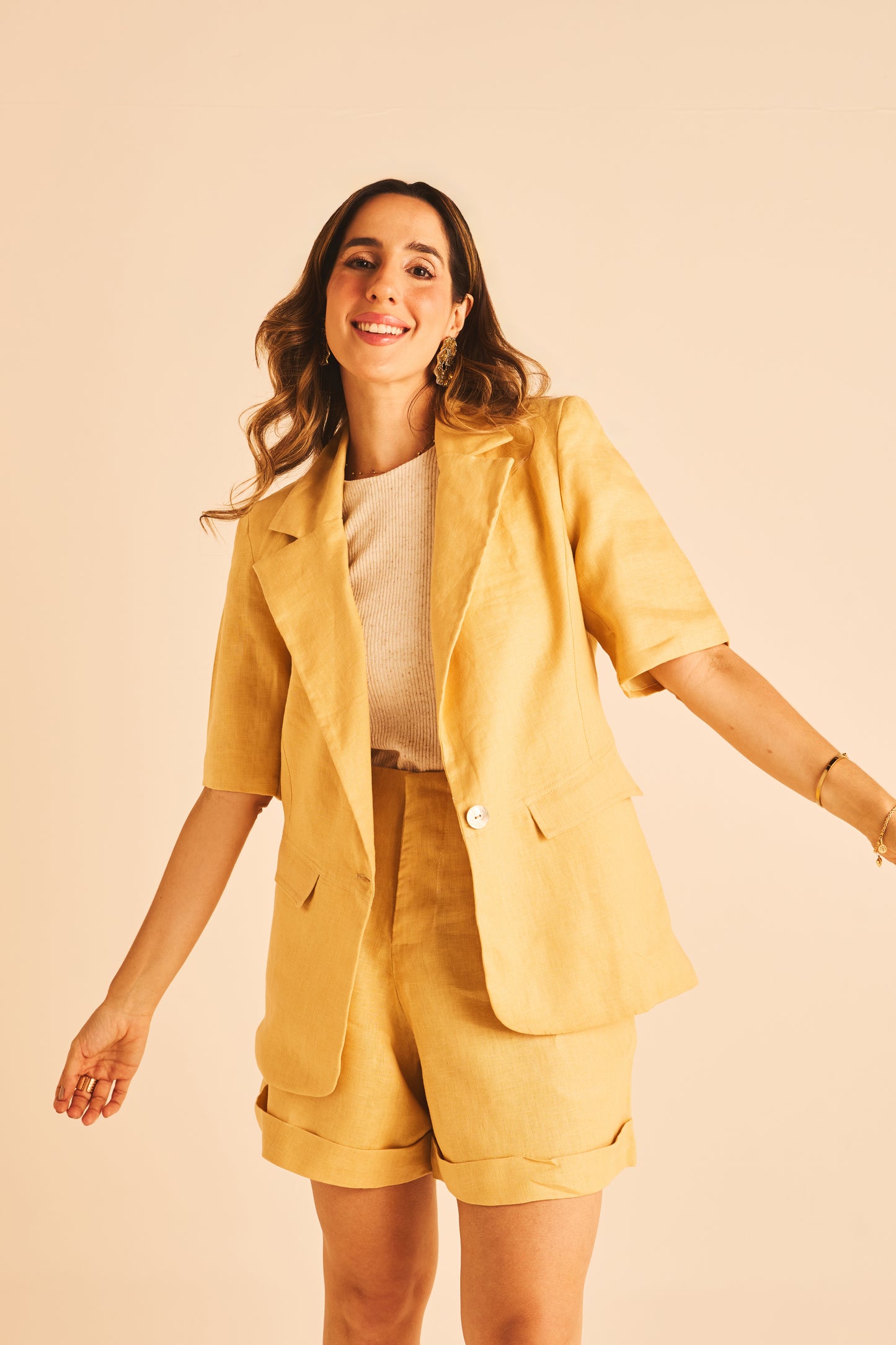 Blazer New Natalia Butter Yellow