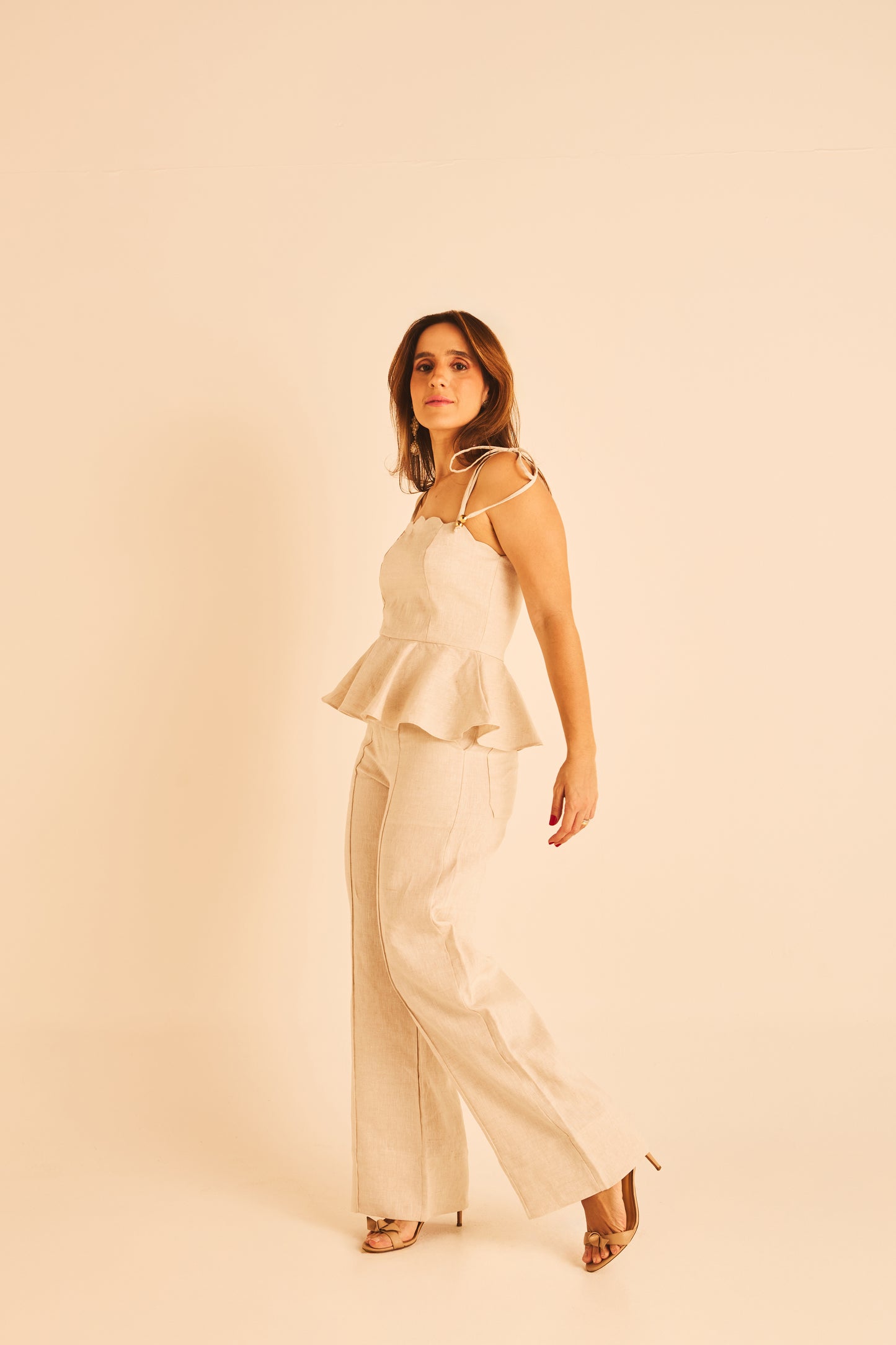 Calça New Julia Cru