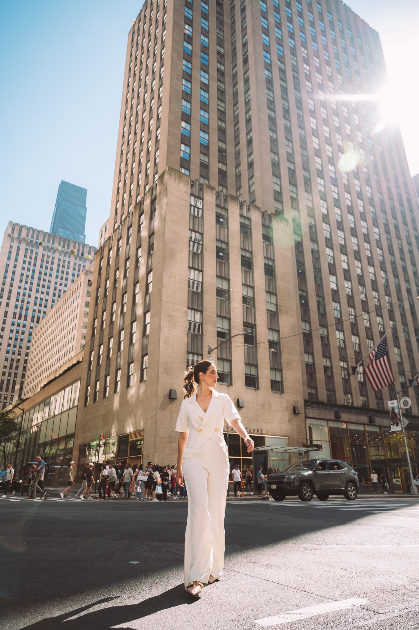 Casaquete Júlia - Crepe Off White