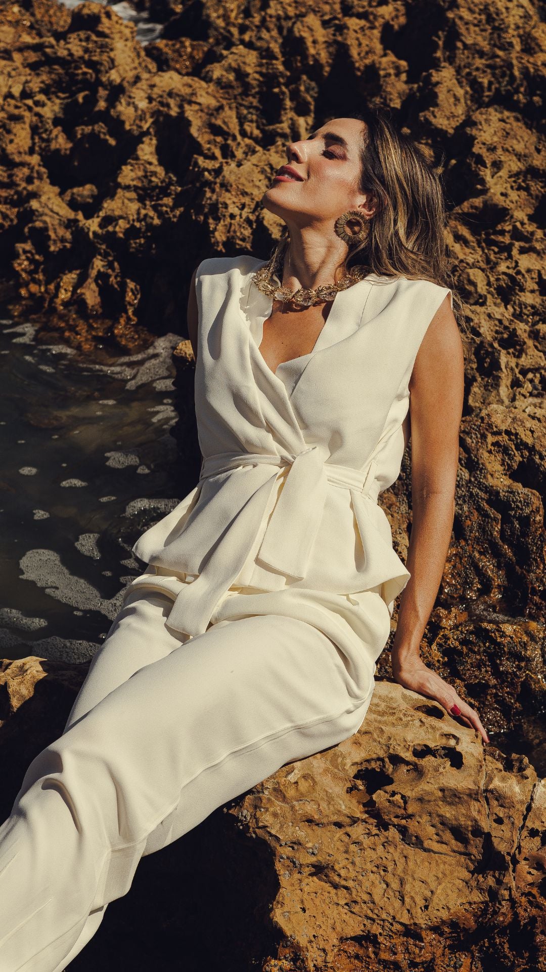 Calça New Eduarda Off White