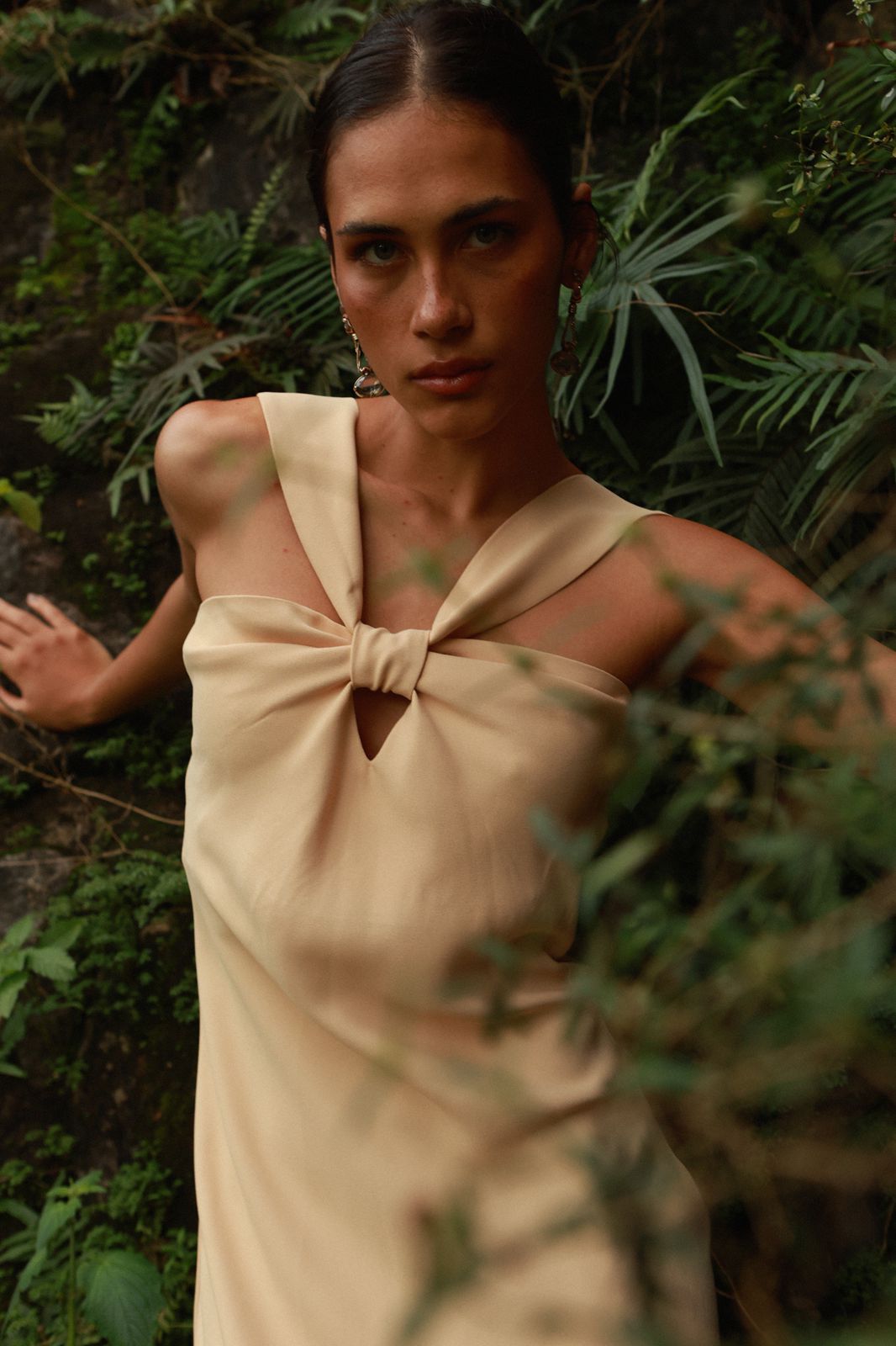 Slip Dress Luara Bege