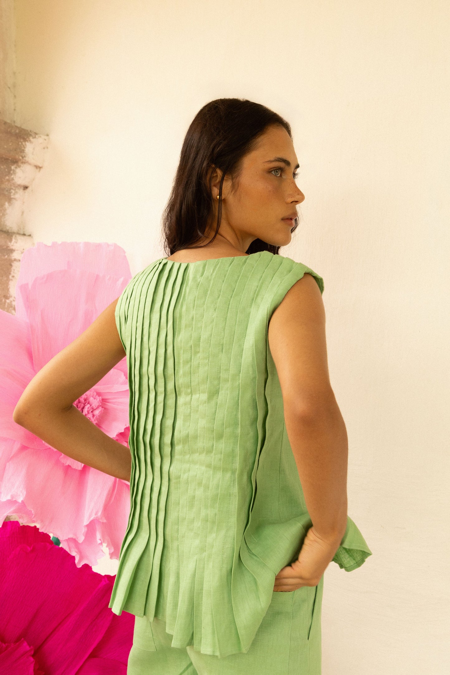 Blusa Sara Verde Avocado