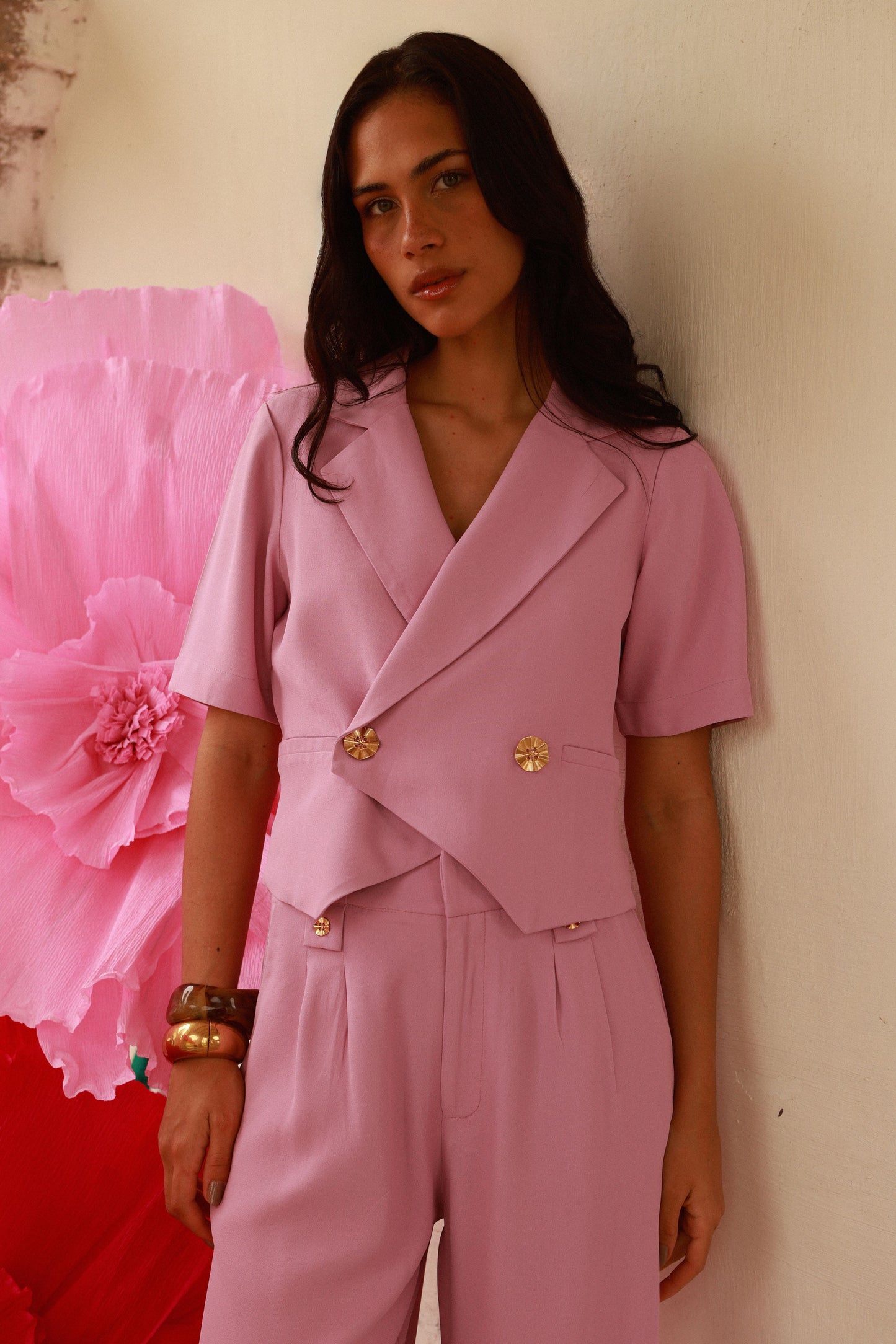 Casaquete Julia Rosa