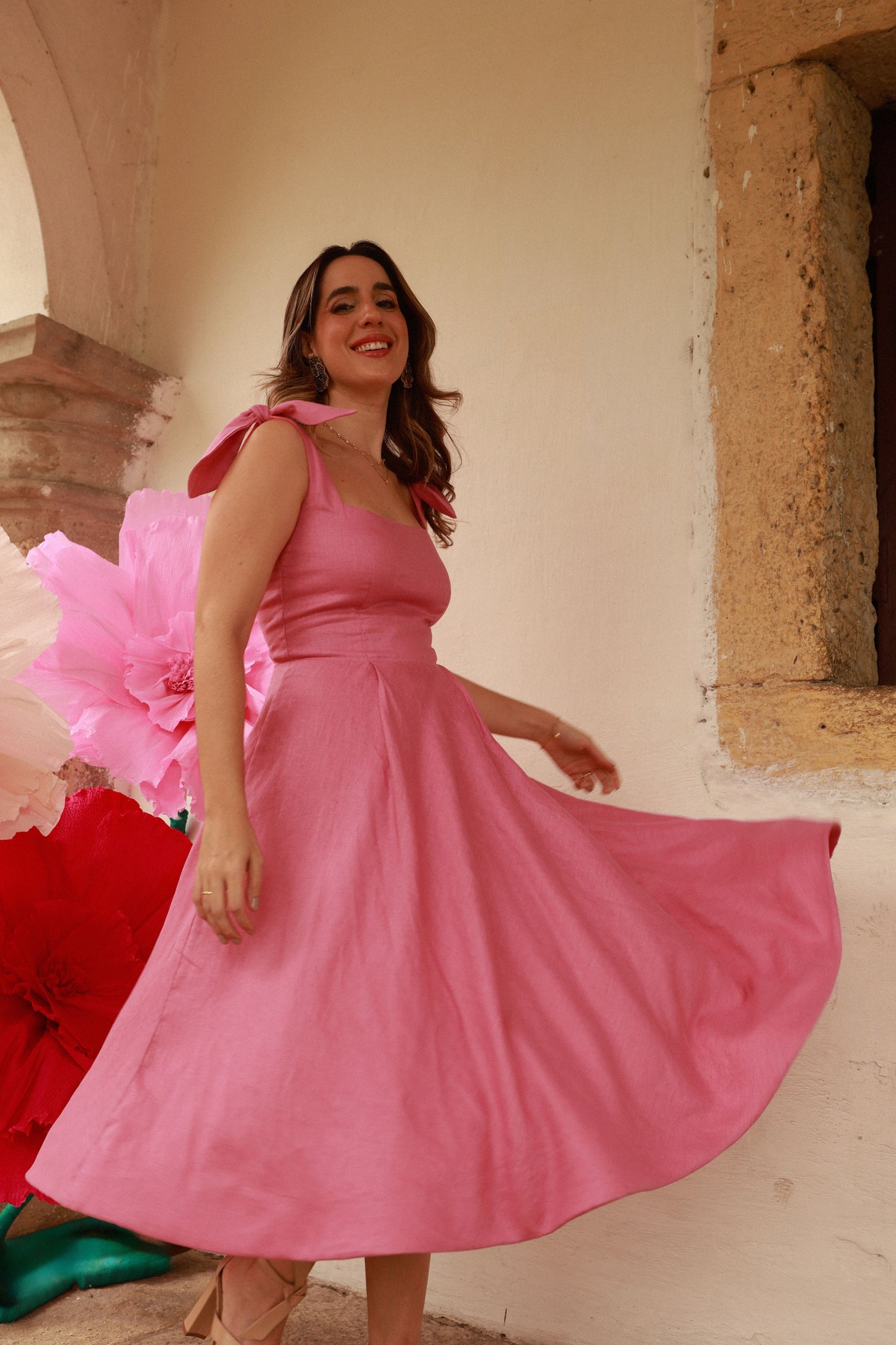 Vestido Antonela Rosa Gelatto