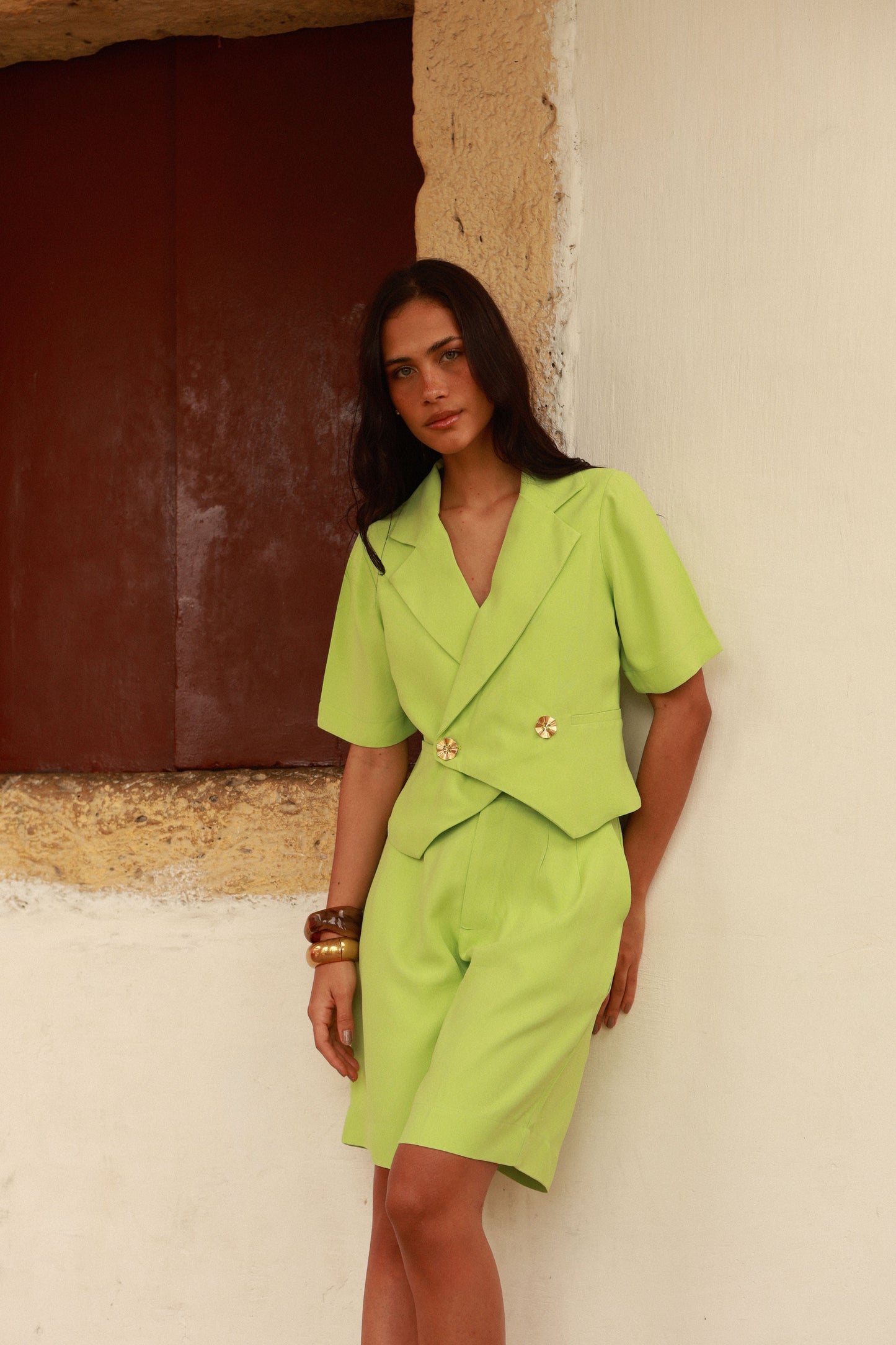 Casaquete Julia Verde Avocado