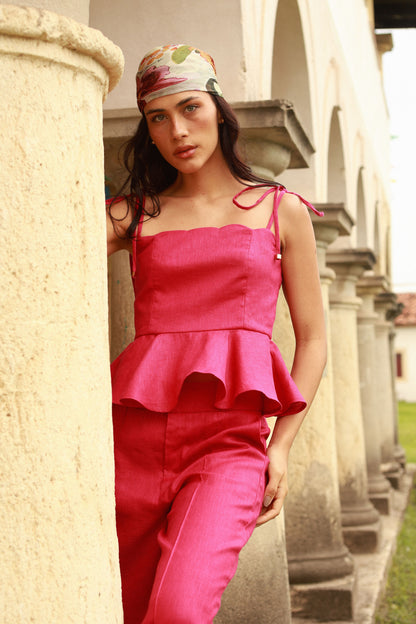 Top Marcela Magenta