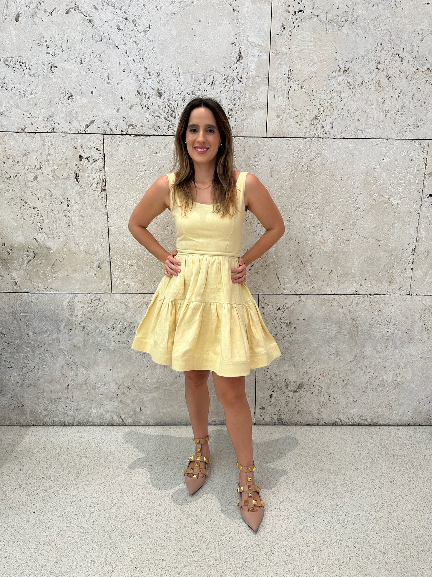 Vestido New Camilly Butter Yellow