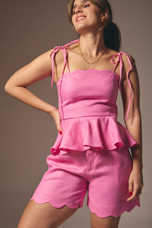 Short Aline Rosa Candy