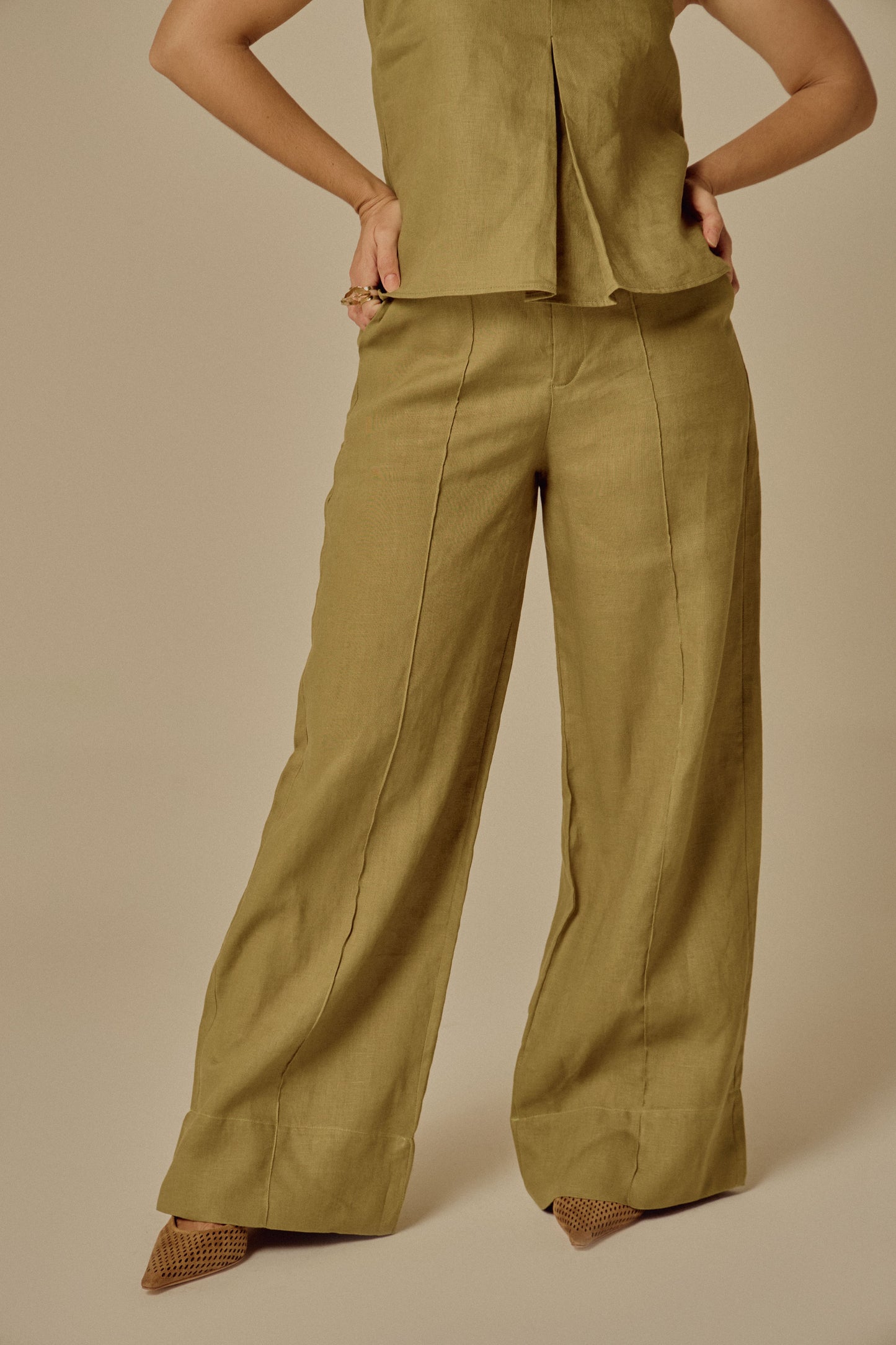 Calça New Julia Verde Militar