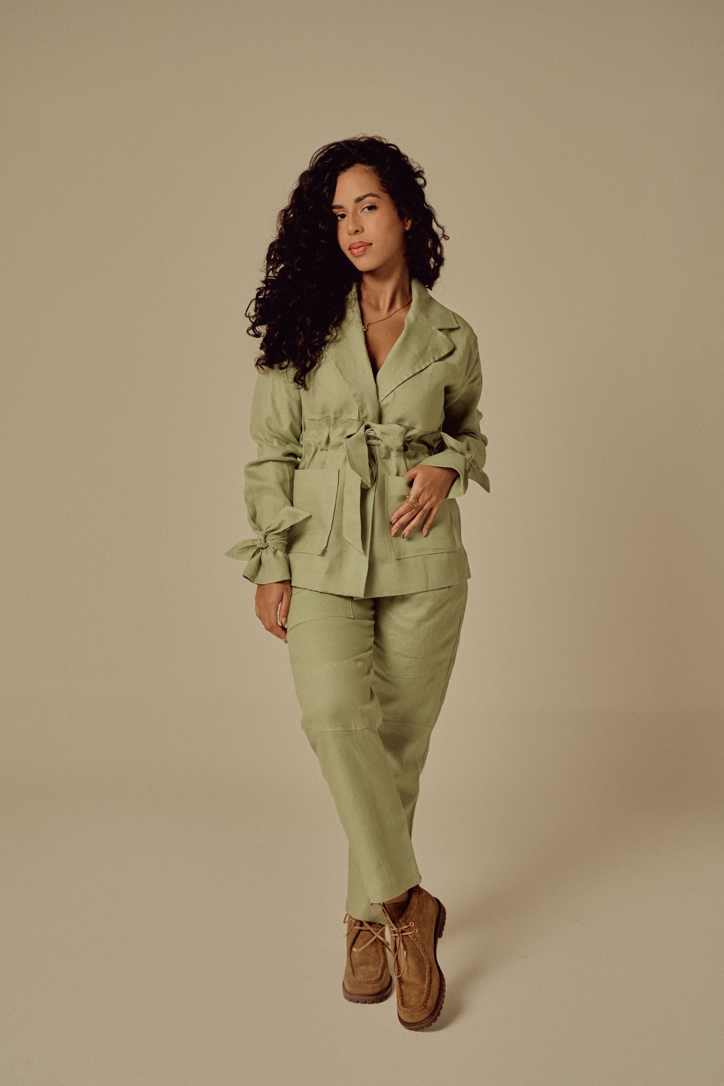 Parka Elisa Verde Menta
