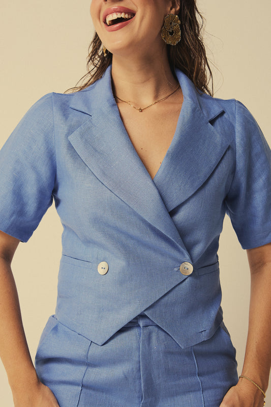 Casaquete Julia Azul