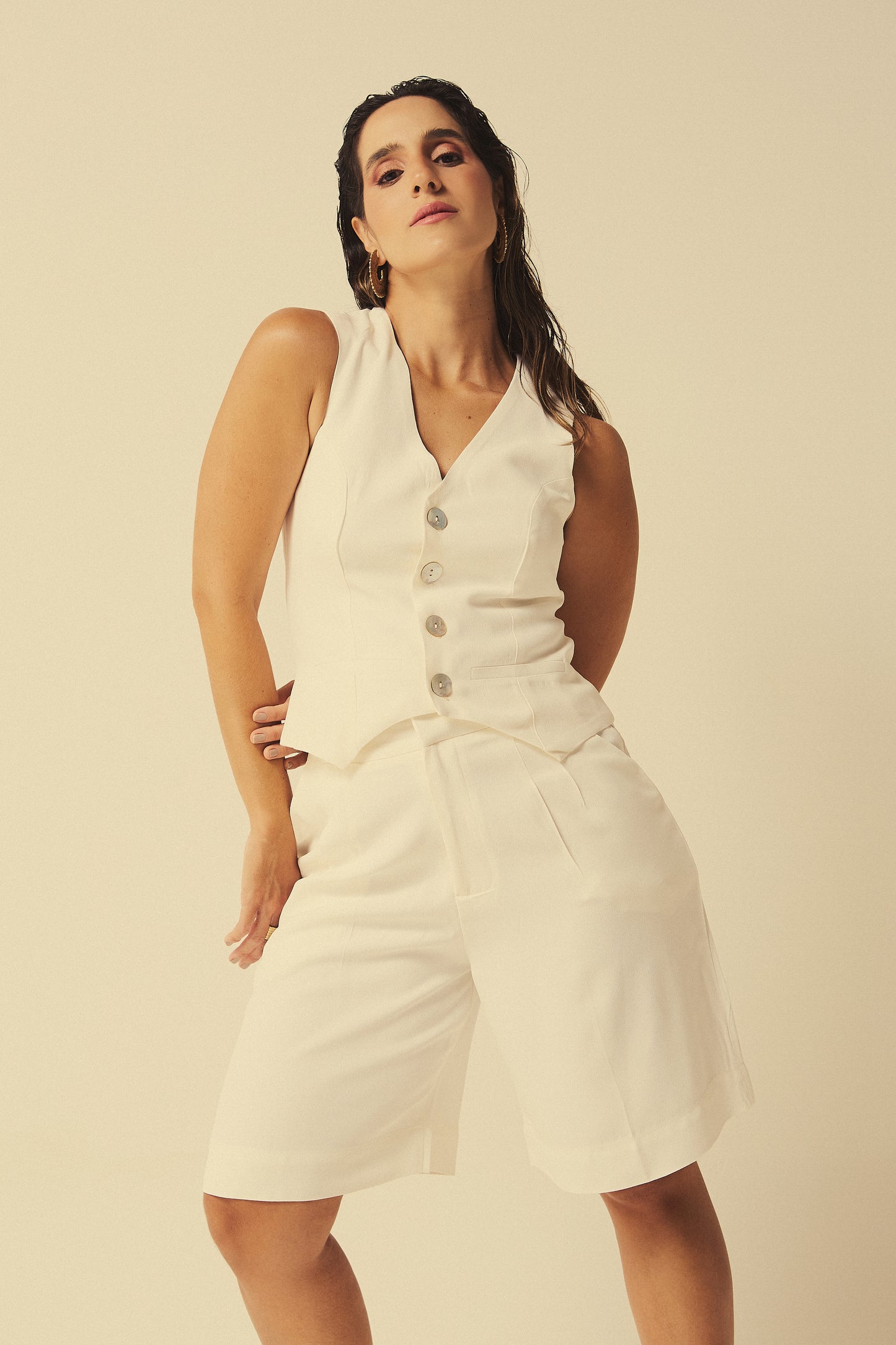 Bermuda Florence Off White