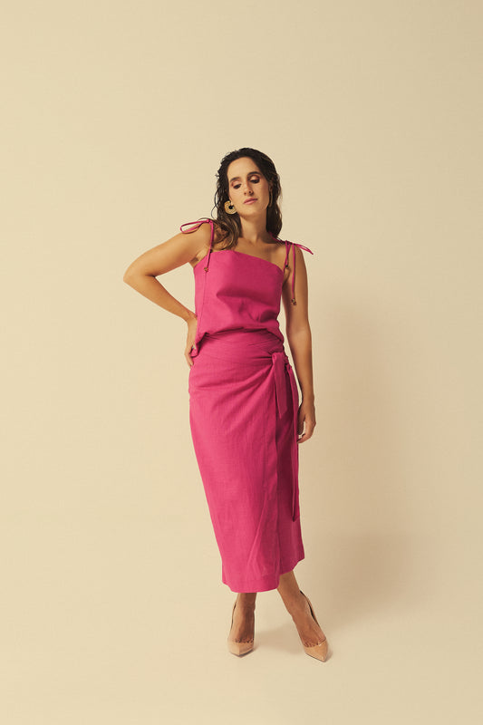 Saia Clara Pink
