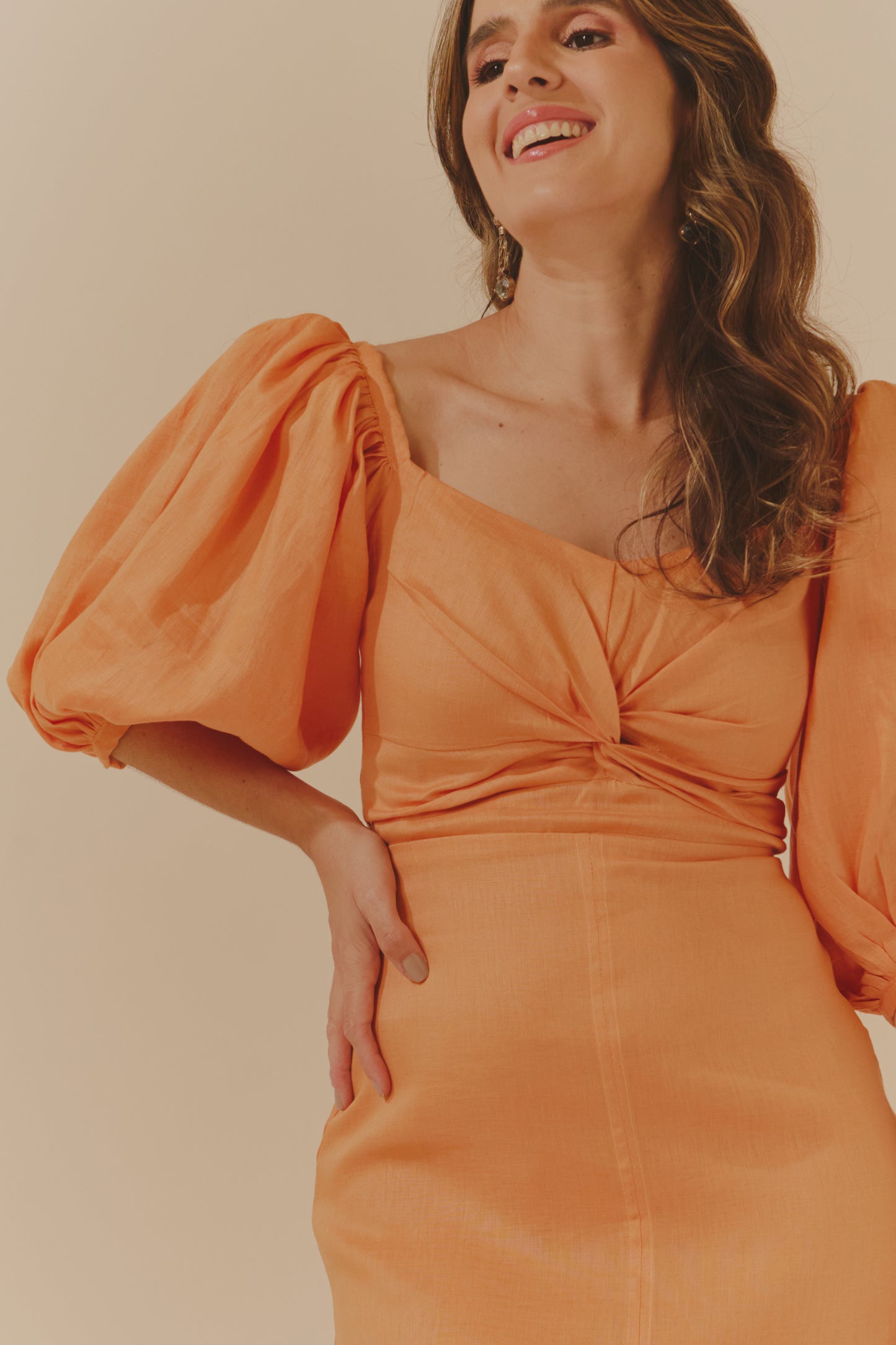 Vestido Clara Abobora