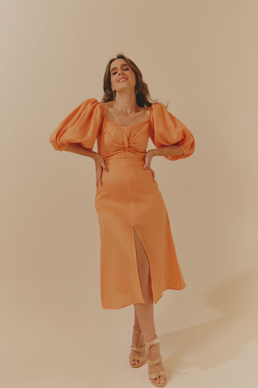 Vestido Clara Abobora