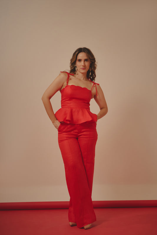 Pantalona New Julia Vermelha