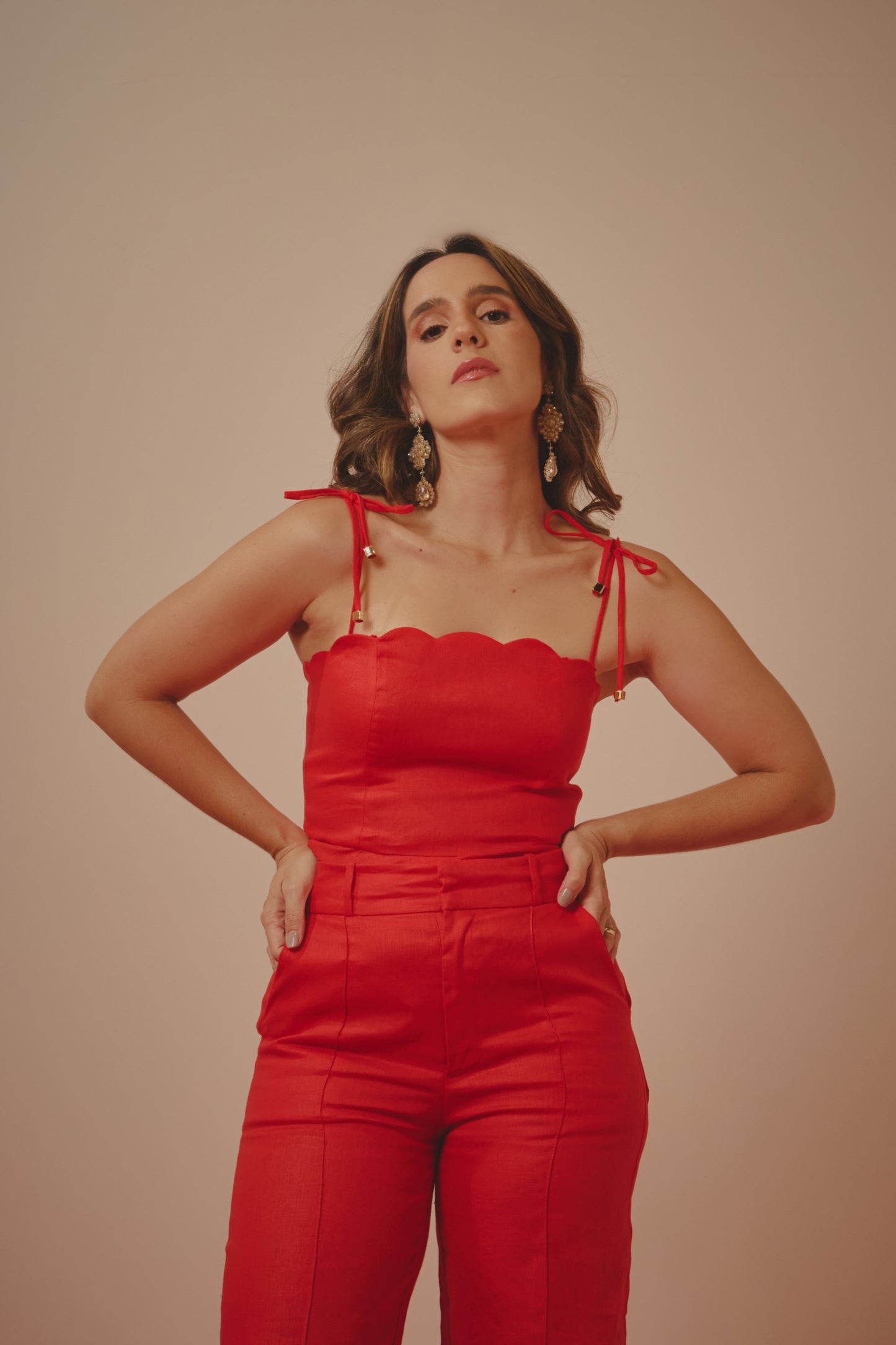 Pantalona New Julia Vermelha