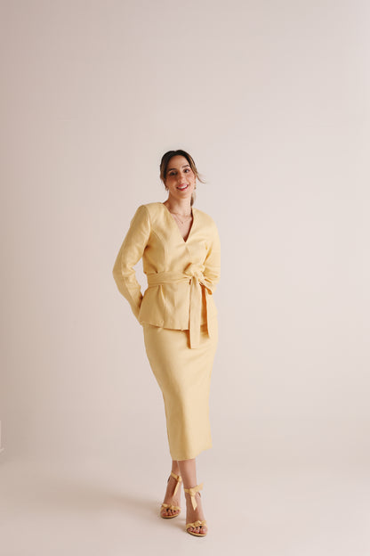 Blazer Talitha Butter Yellow