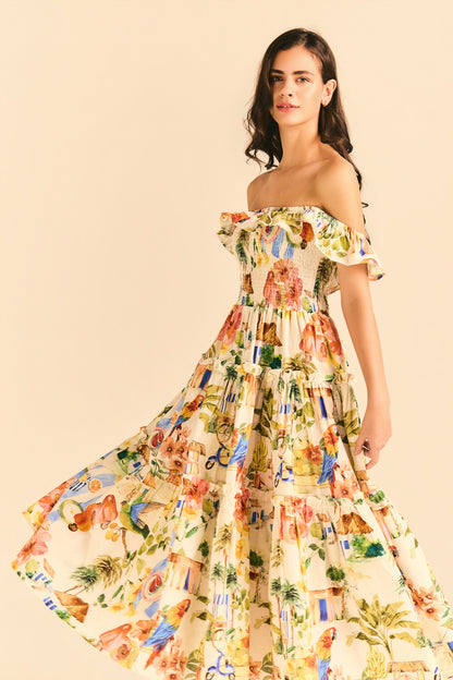 Vestido Dominique Istambul Algodão