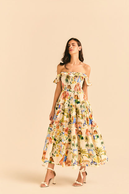 Vestido Dominique Istambul Algodão