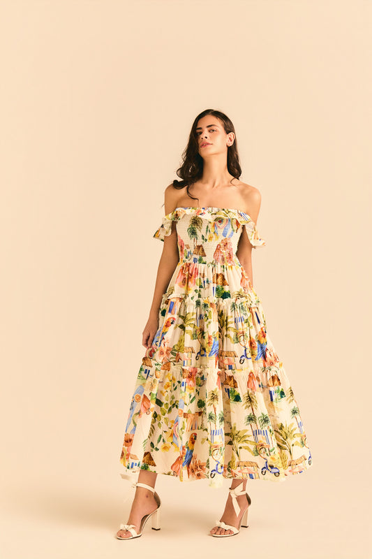 Vestido Dominique Istambul Algodão