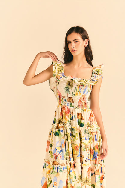 Vestido Dominique Istambul Algodão