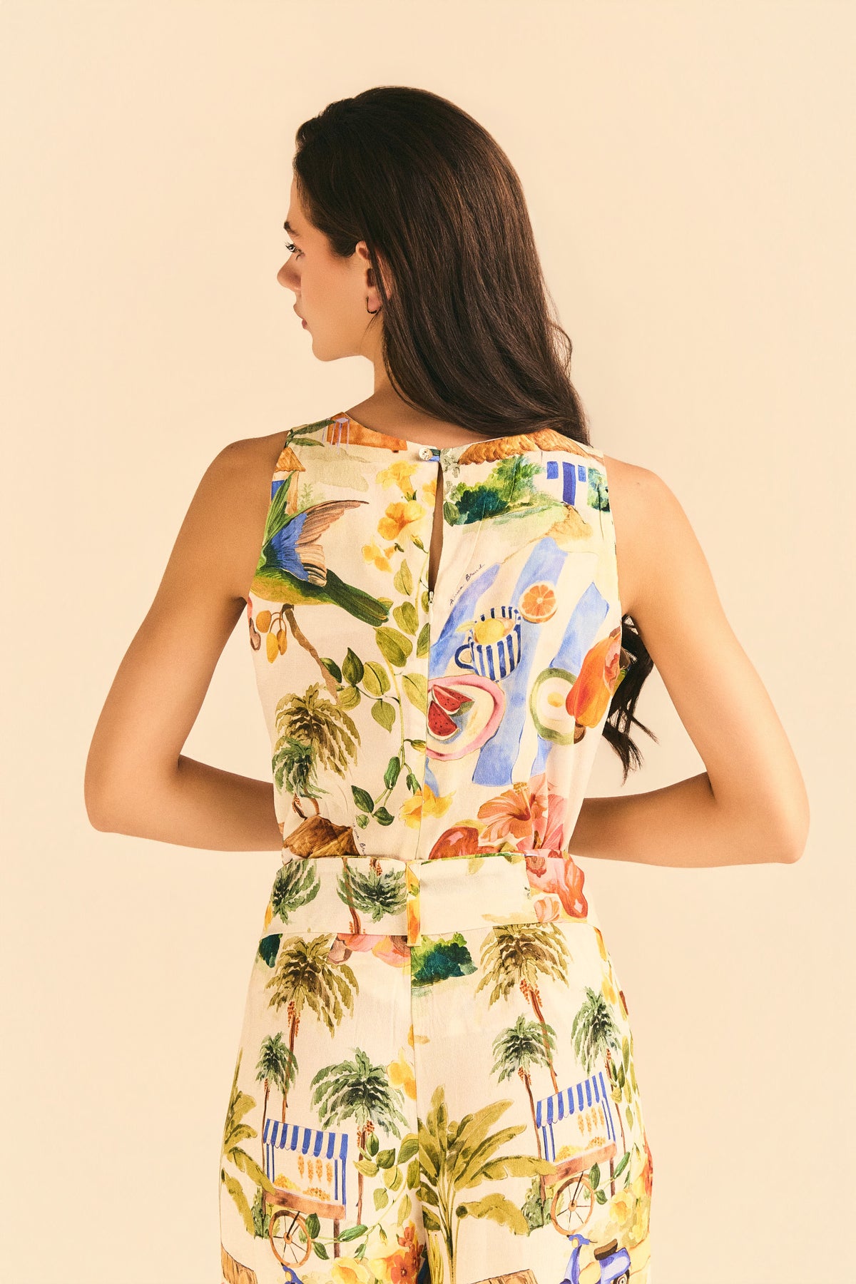 Blusa Lia Viscose Estampada