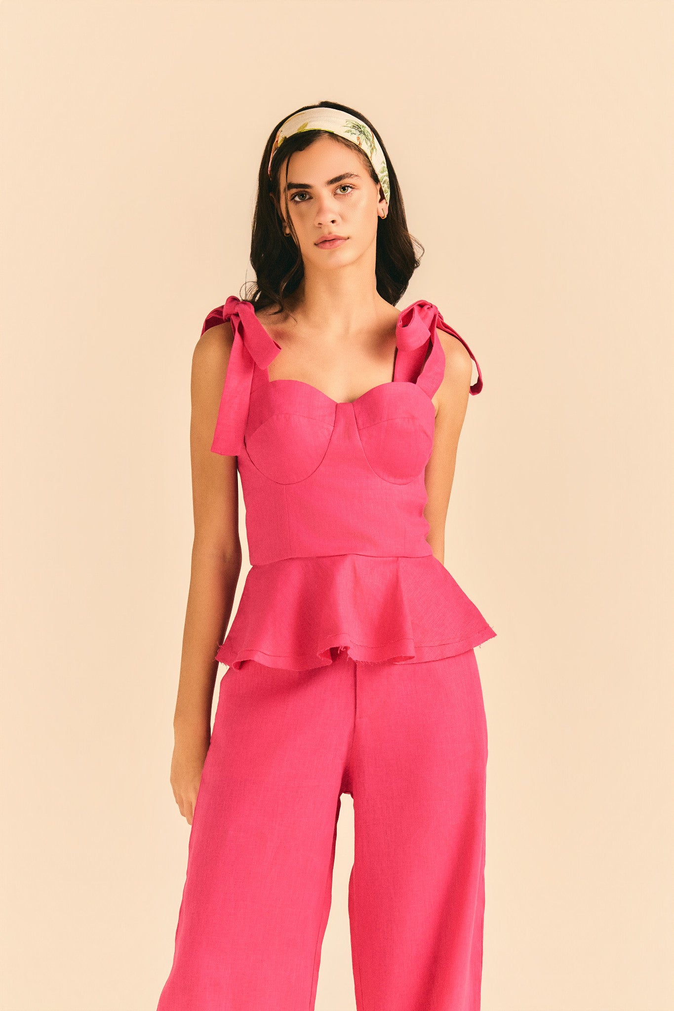 Top Winnie Linho Pink
