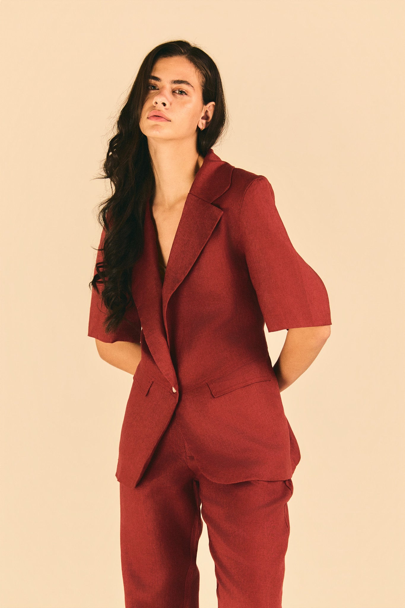Blazer New Natália Linho Rubi
