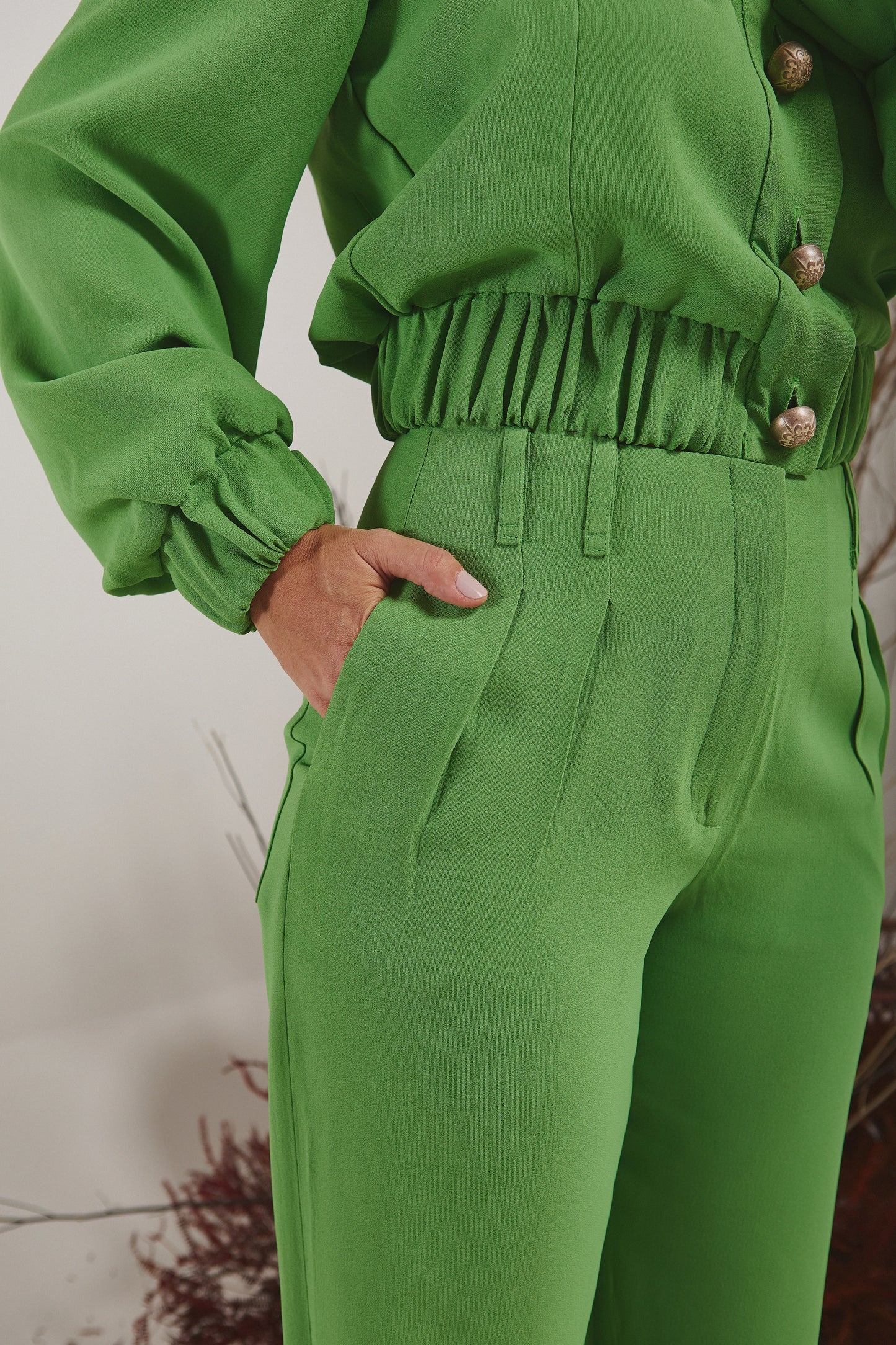 Calça New Eduarda Verde Oliva