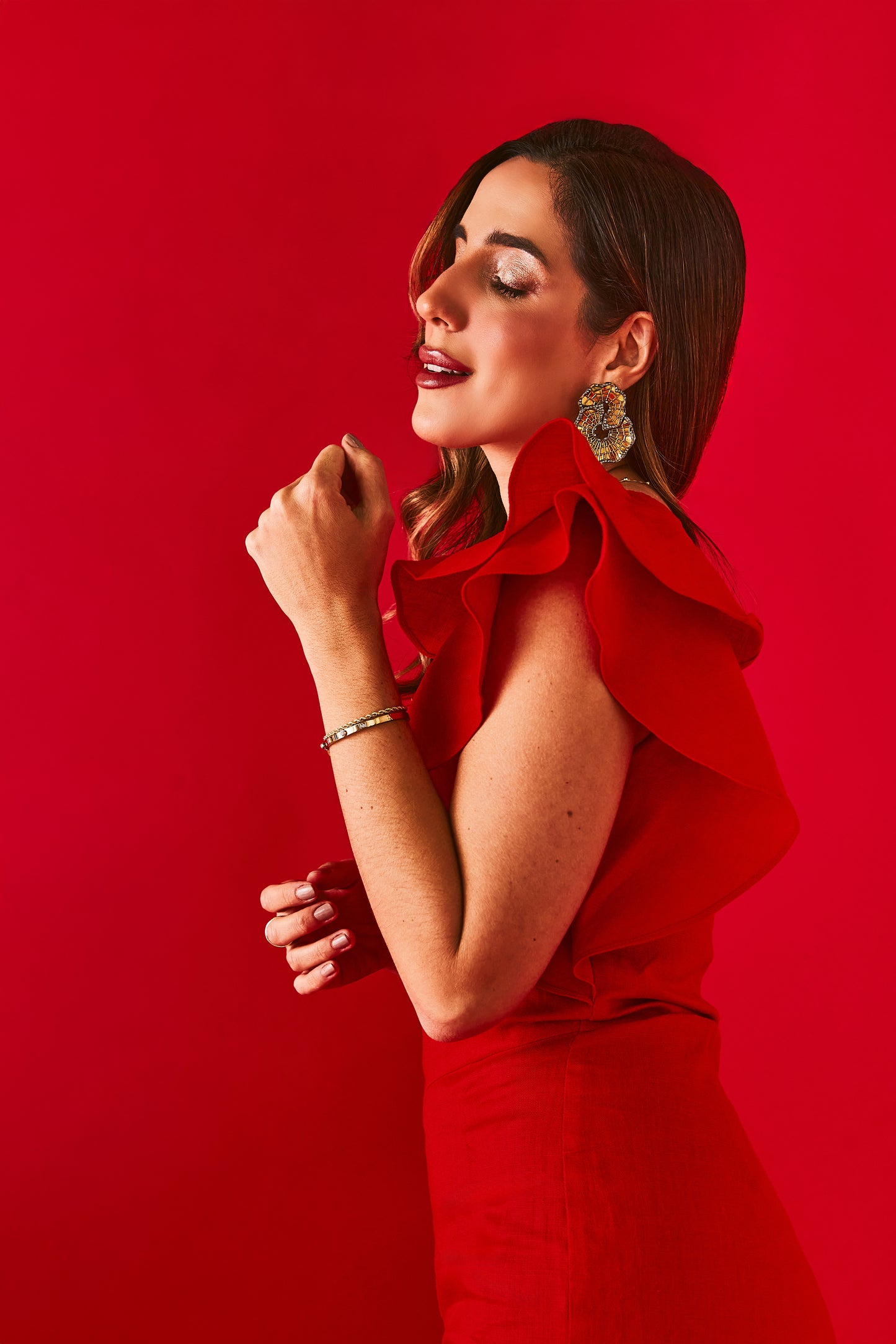 Macacão Maia Vermelho