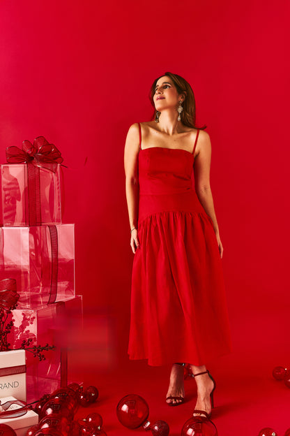 Vestido Sophie Vermelho