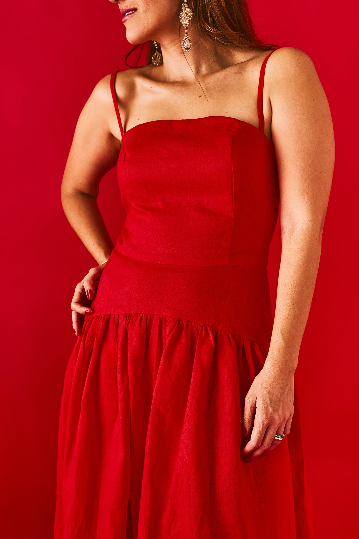 Vestido Sophie Vermelho