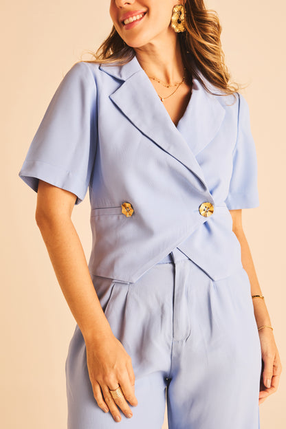 Casaquete Julia Azul Céu