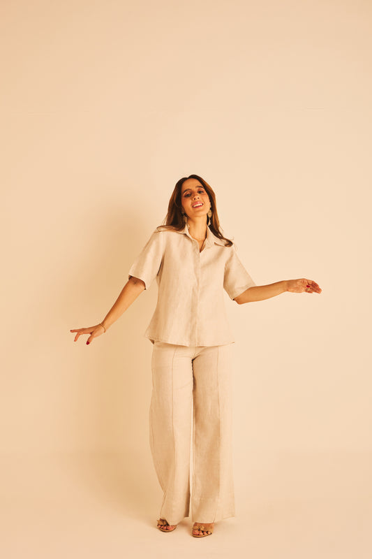 Calça New Julia Cru