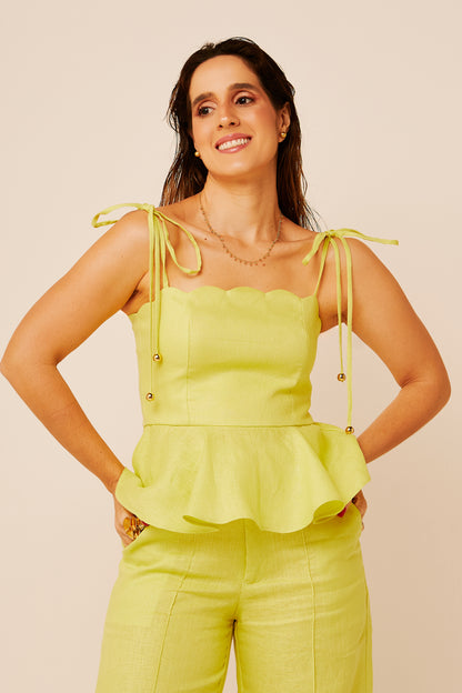 Top Marcela Verde Lumina