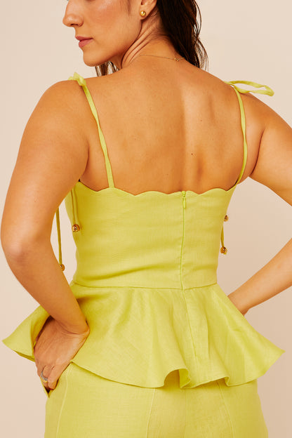 Top Marcela Verde Lumina
