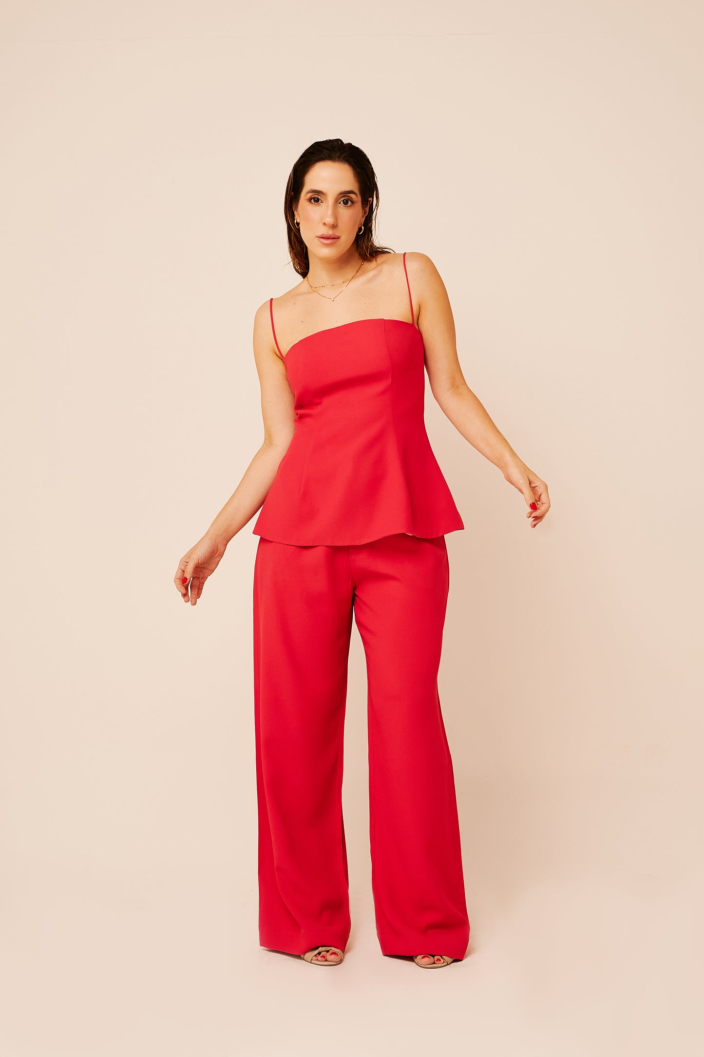 Calça Pantalona Catarina Pink