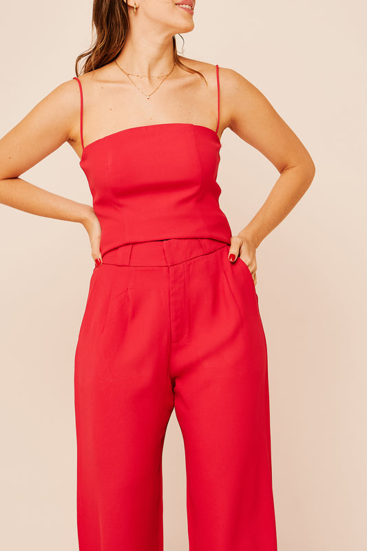 Calça Pantalona Catarina Pink