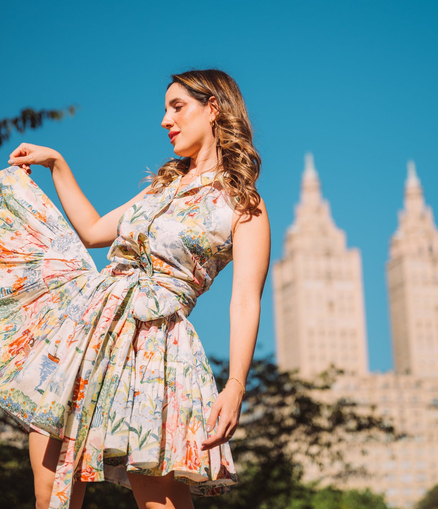 Saia Isa - Estampa Central Park