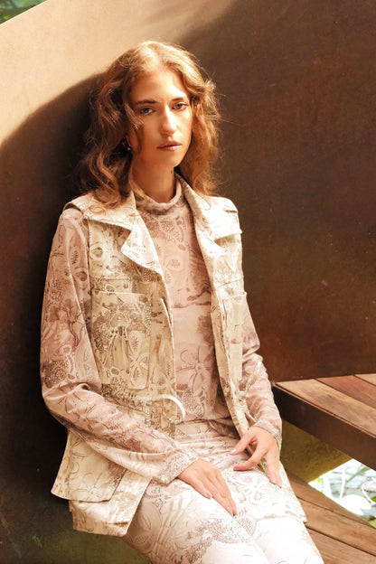 Parka Fernanda Estampa Sofia Pérola