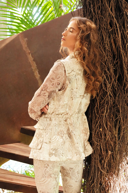 Parka Fernanda Estampa Sofia Pérola