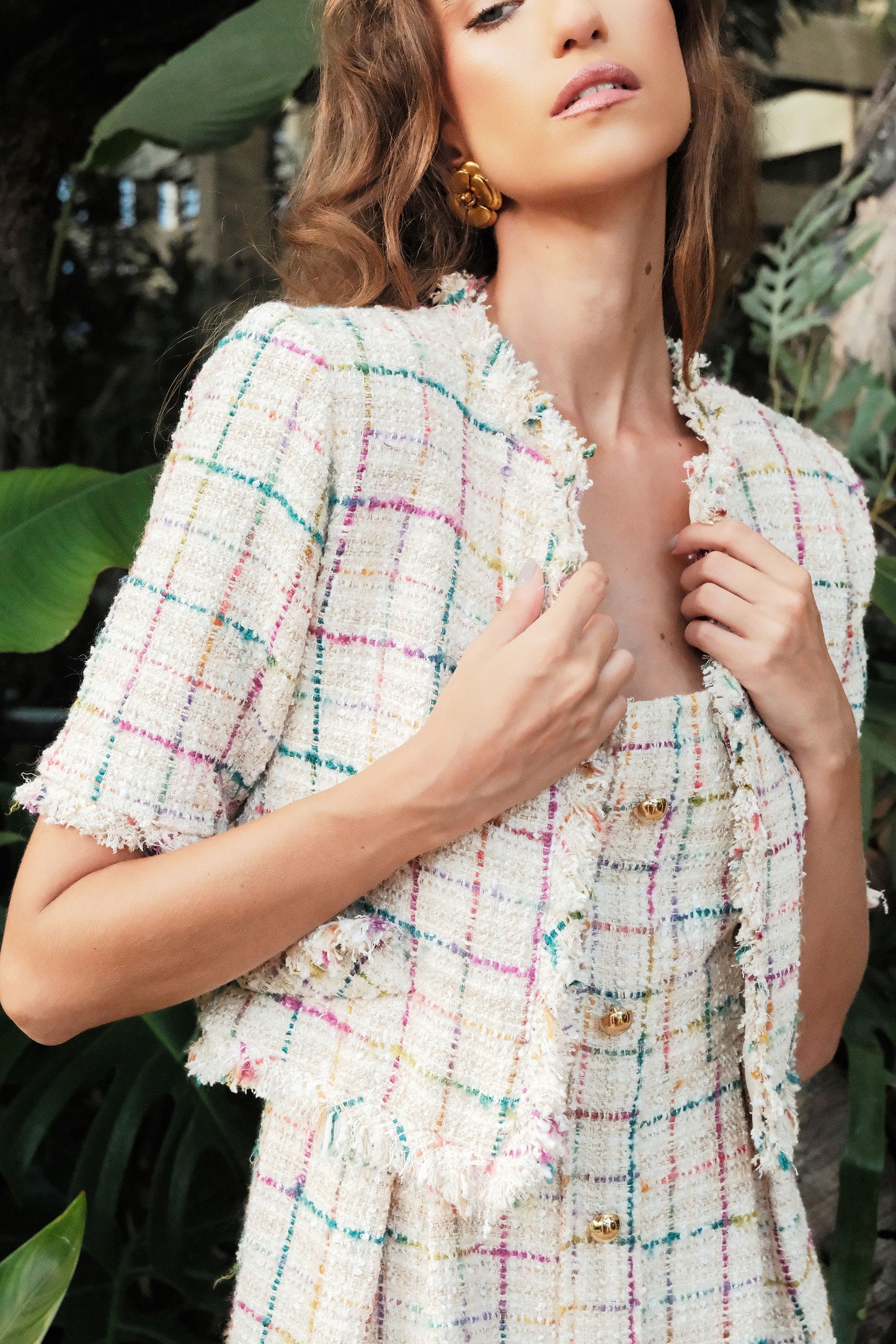 Casaquete New Leah Tweed