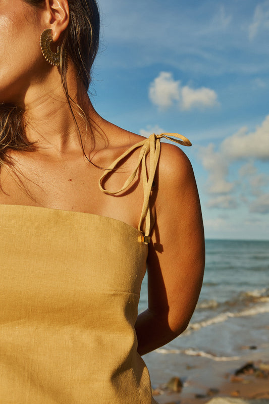Blusa New Florence Camel