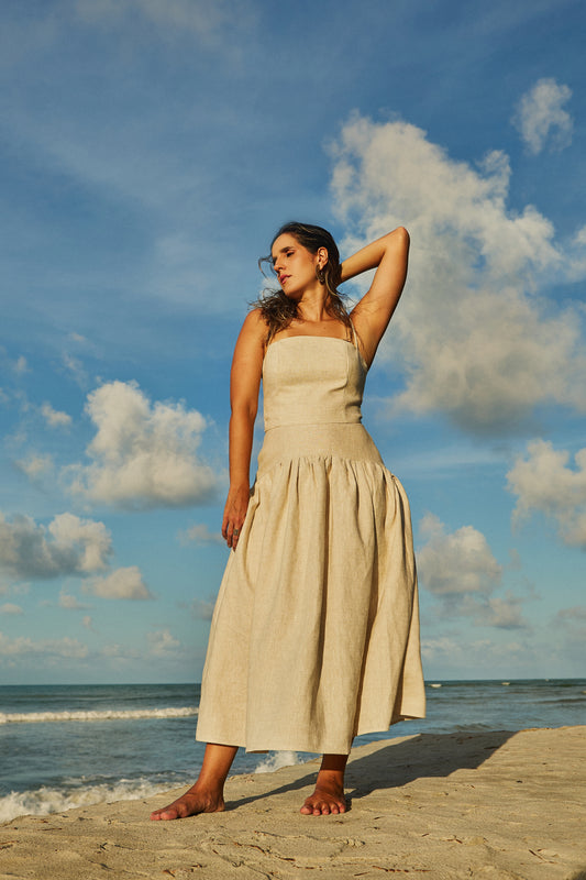 Vestido Sophie Cru